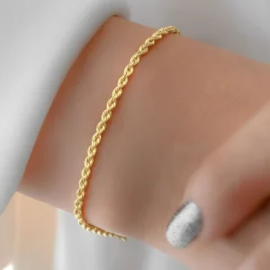 pulsera tubos lisos y mini lazo h sin precio